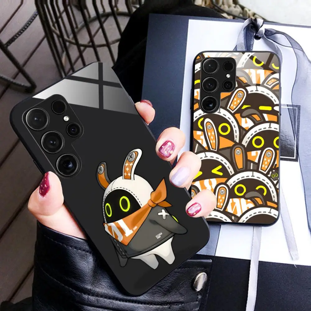 ZZZ Bangboo Eous Phone Case for Samsung Galaxy A56 55 54 53 52 51 36 35 34 23 16 15 5G Glass Protective Cover