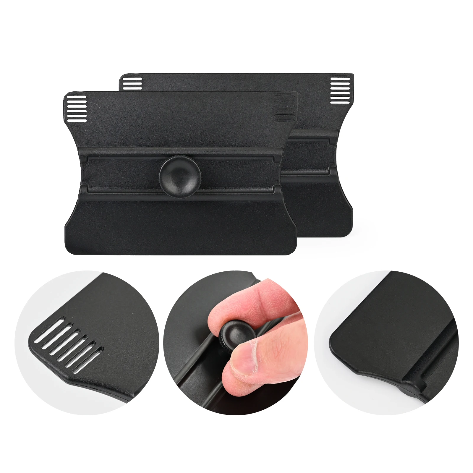

EHDIS 3.7 Inch Squeegee For Window Tint Car Vinyl Wrap Installation Carbon Fiber Film Protection Edge Cutting Aid Tool Scraper