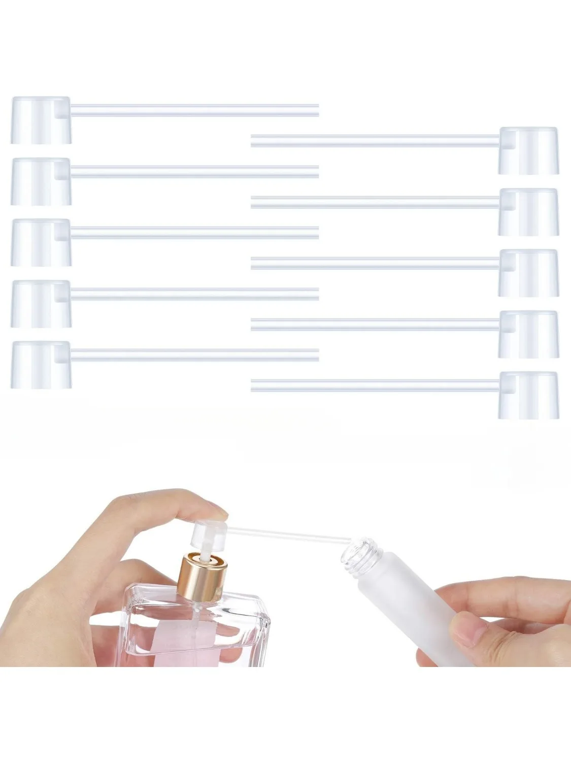 10/20/50/100 pièces outils de recharge de parfum diffuseur pompe cosmétique distributeur Portable nouveau pulvérisateur pompe de recharge dispositif de remplissage de bouteille