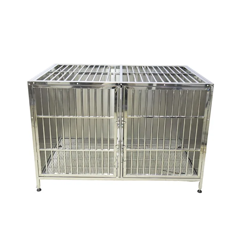 

Гибкая клетка для собак для ветеринарного использования. Складная клетка для домашних животных.