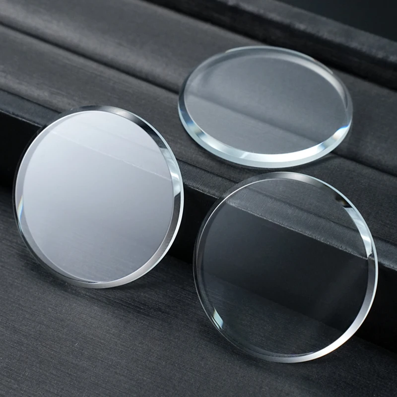 30*1.8mm 31x1.8mm 32*2.5mm Flat Mineral Glass Watch Crystal  with Large Bevel Replacement Lens for Seiko Watch Mod Repair Glass