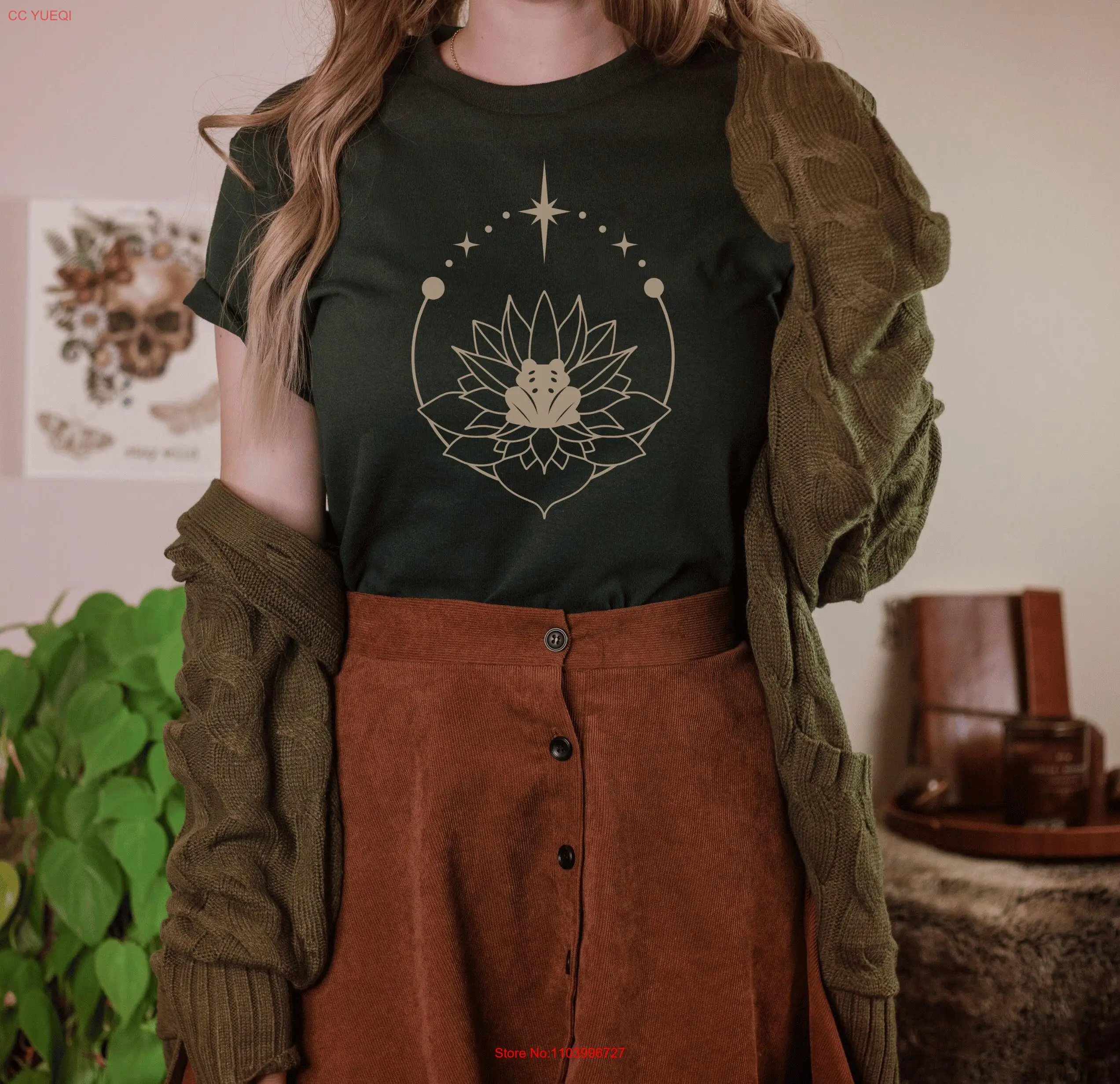 

Frog T Shirt Whimsigoth Clothing Cottage Core TaroT Goblincore Man I Love Frogs Dark Academia Cottagecore