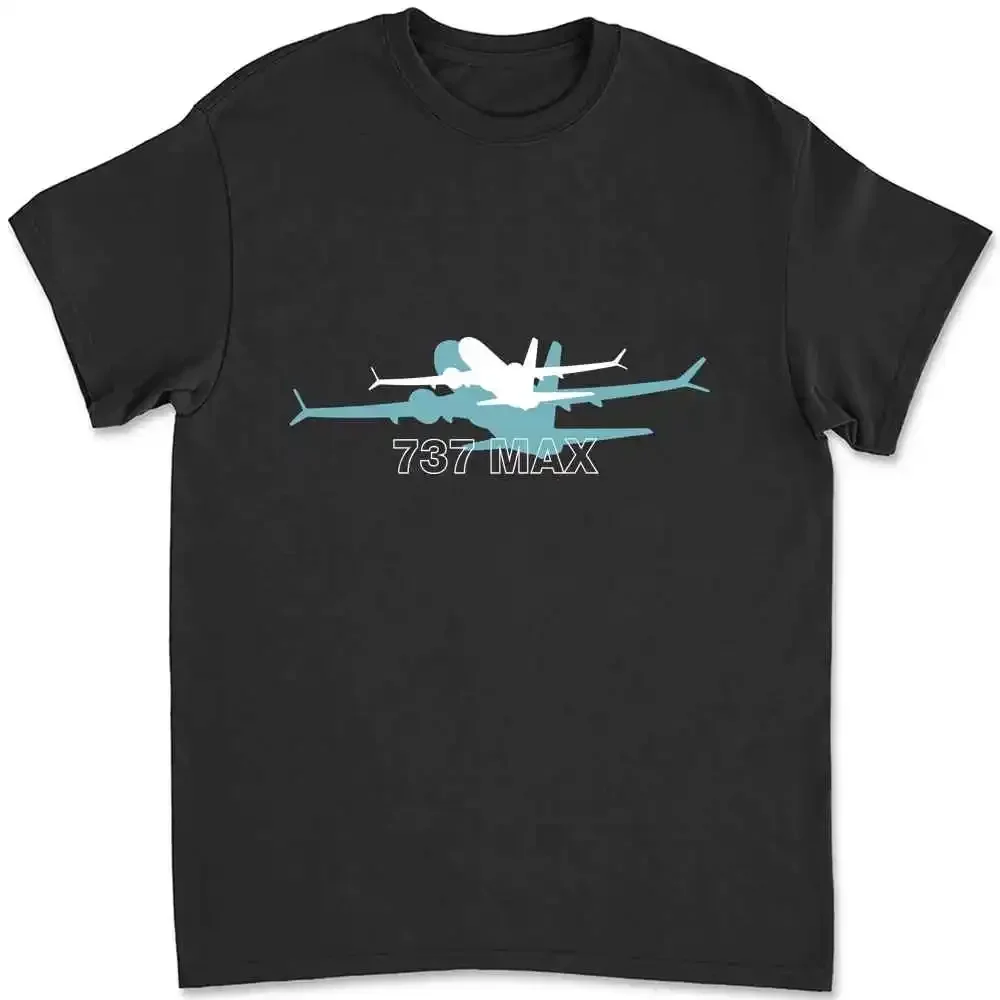 Boeing 737 Max Shadow T-shirt S34U