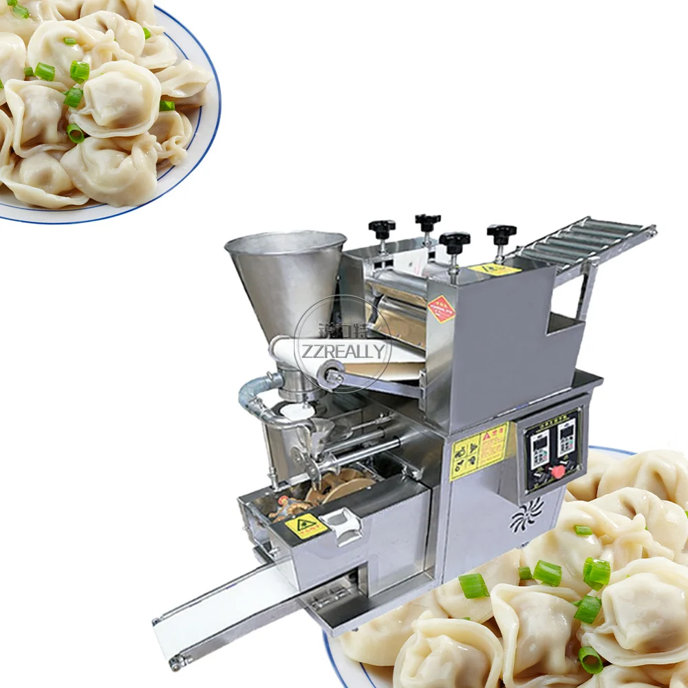 Big Size Momo Making Machine Automatic Dumpling Maker Machine Samosa Empanada Leaf Wonton Machine