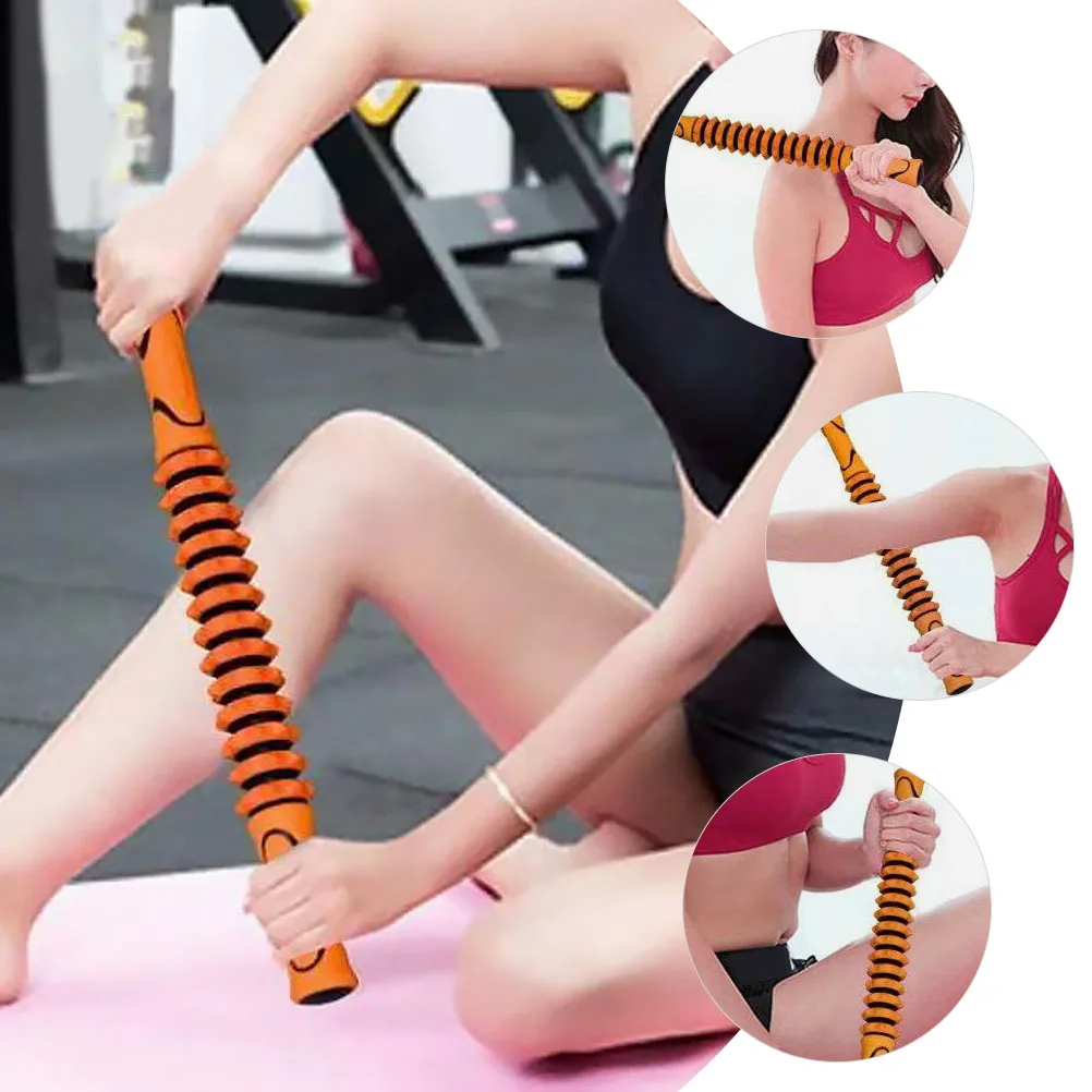 

Roller Massage Tool Muscle Relief Back Body Workout Recovery Belly Stick Multipurpose Fitness Therapy Massager