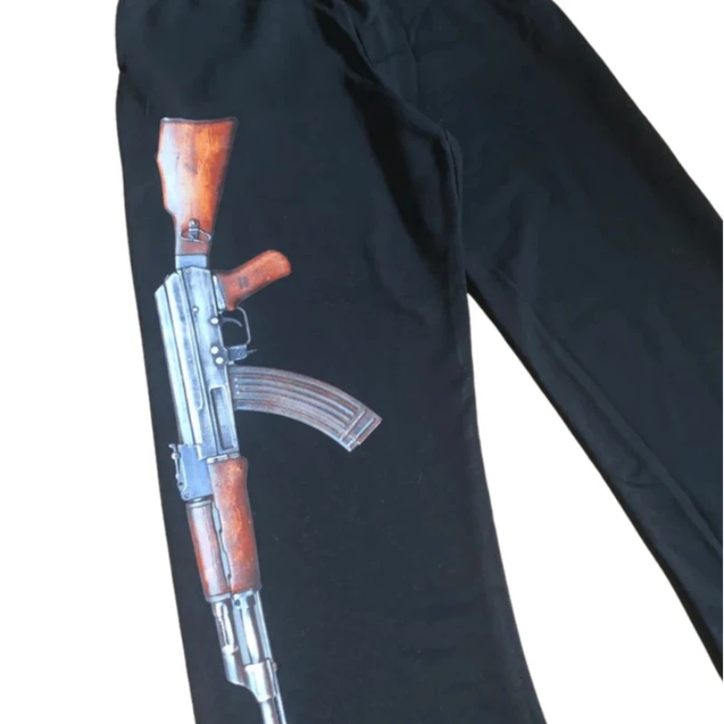 

Shopping casual, comfortable, versatile, regular pants with drawstring design, men's and women's couple's personalized, fashiona