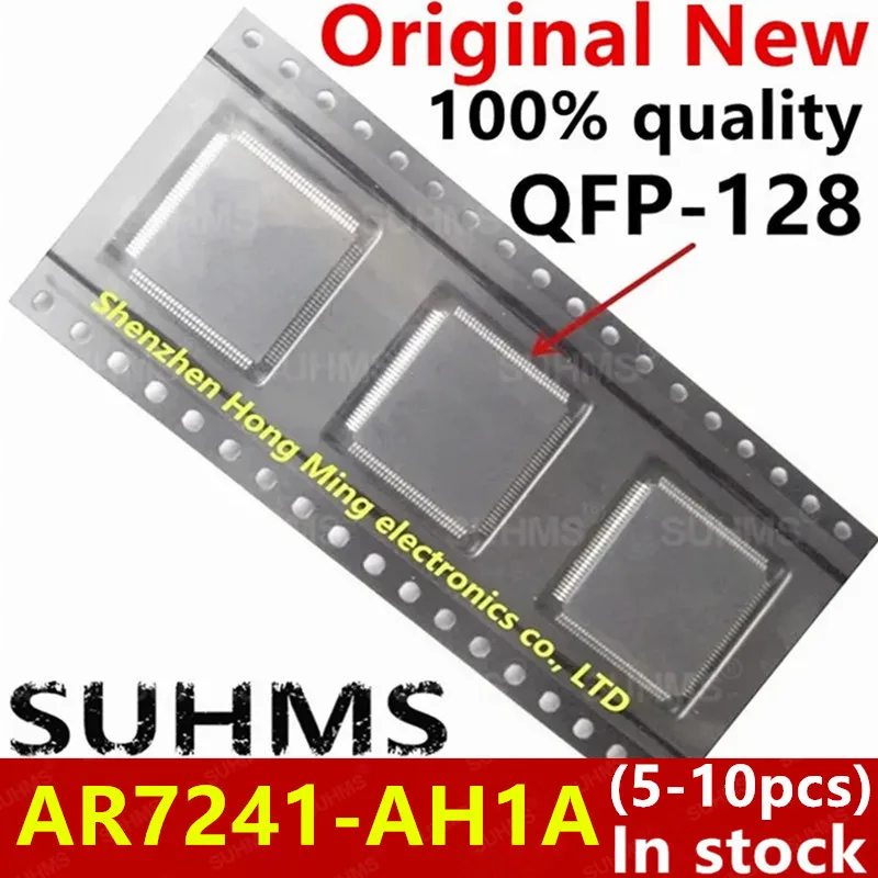 

(5-10piece)100% New AR7241-AH1A AR7241 AH1A QFP-128