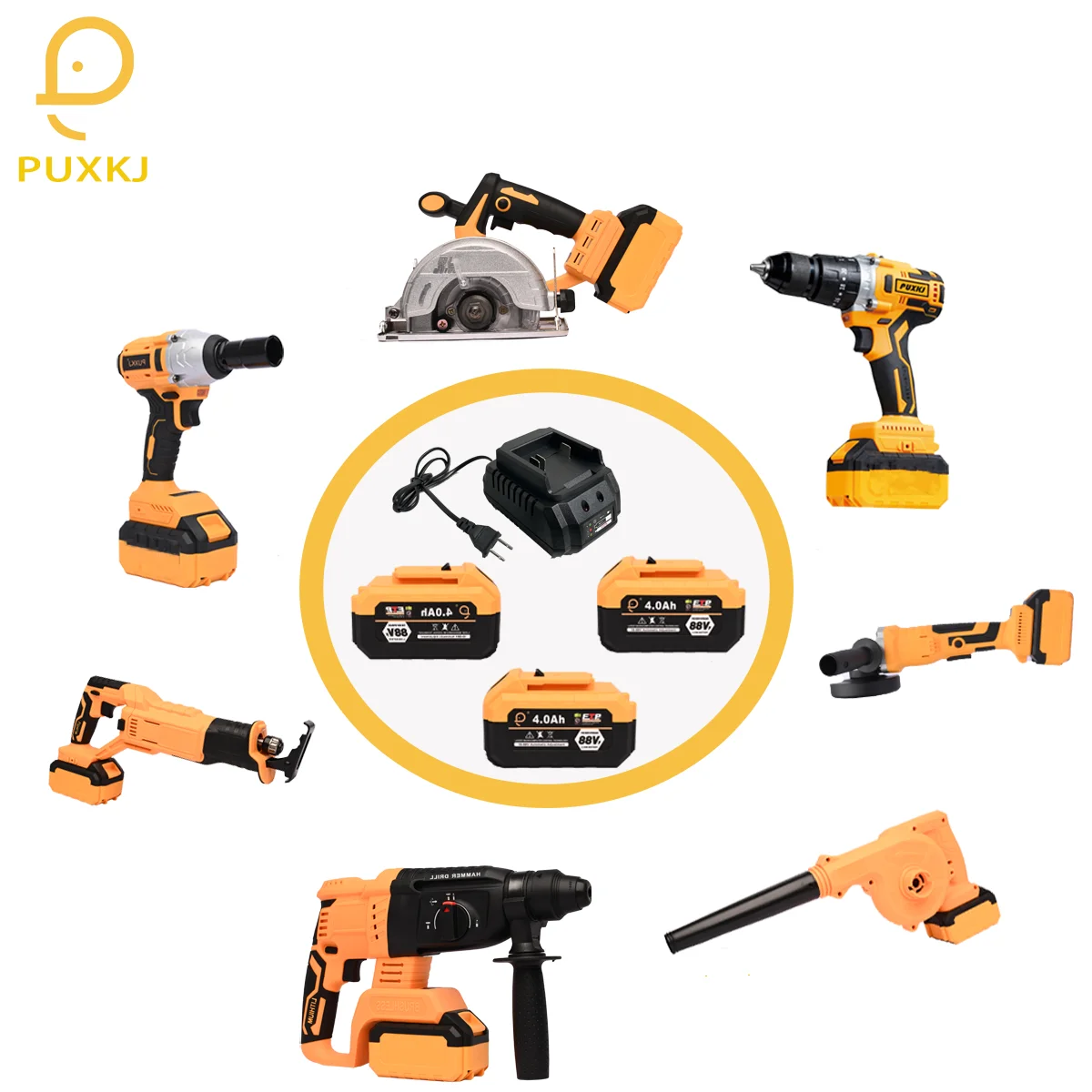 21V Ready to Ship cordless electric tools set impact driver combo kit mini brushless power Impact drill