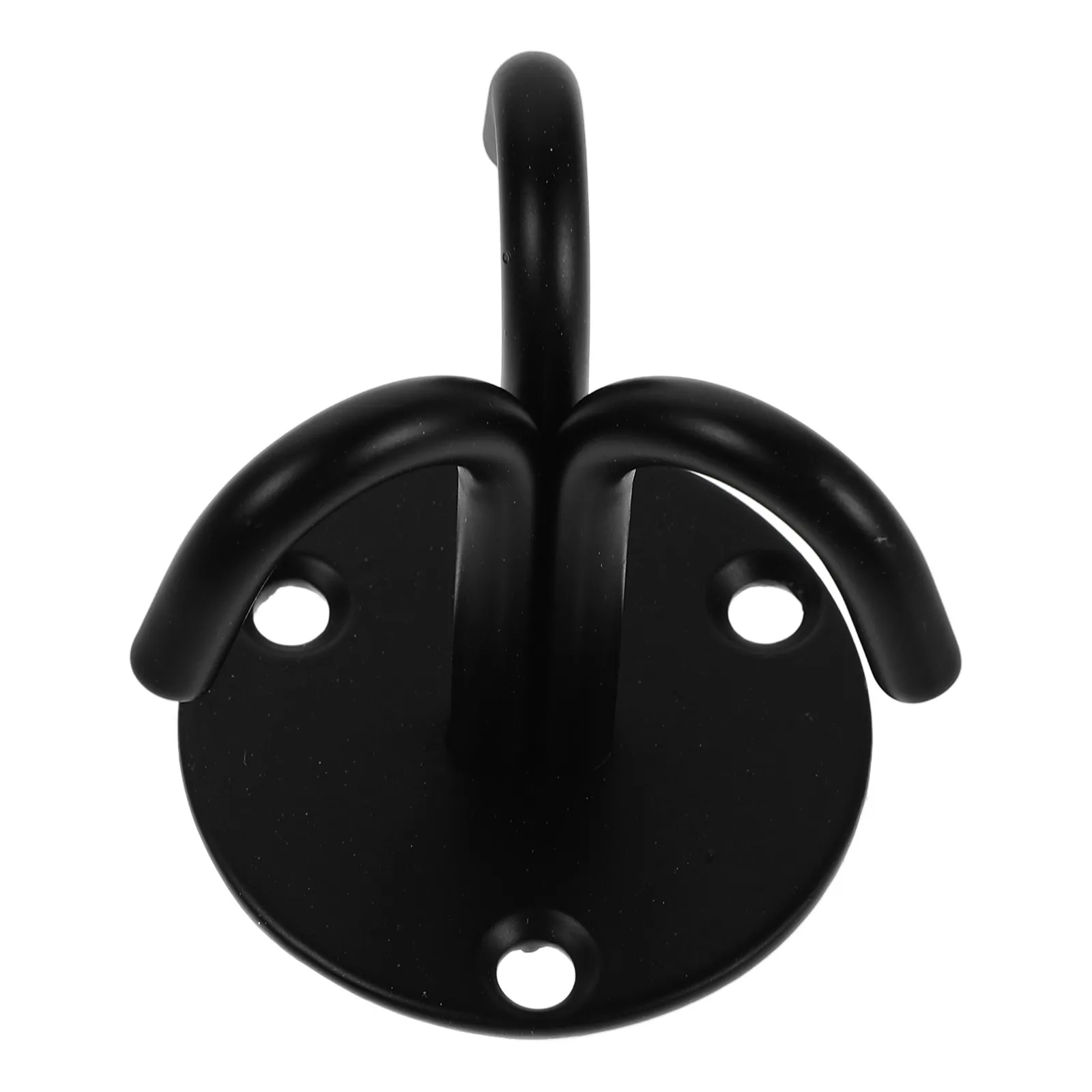 Heavy Duty Stainless Steel Wall Anchor Hooks Black Three Claw Design Exercise Band Holder Gym Fitness Equipment Resistance Bands