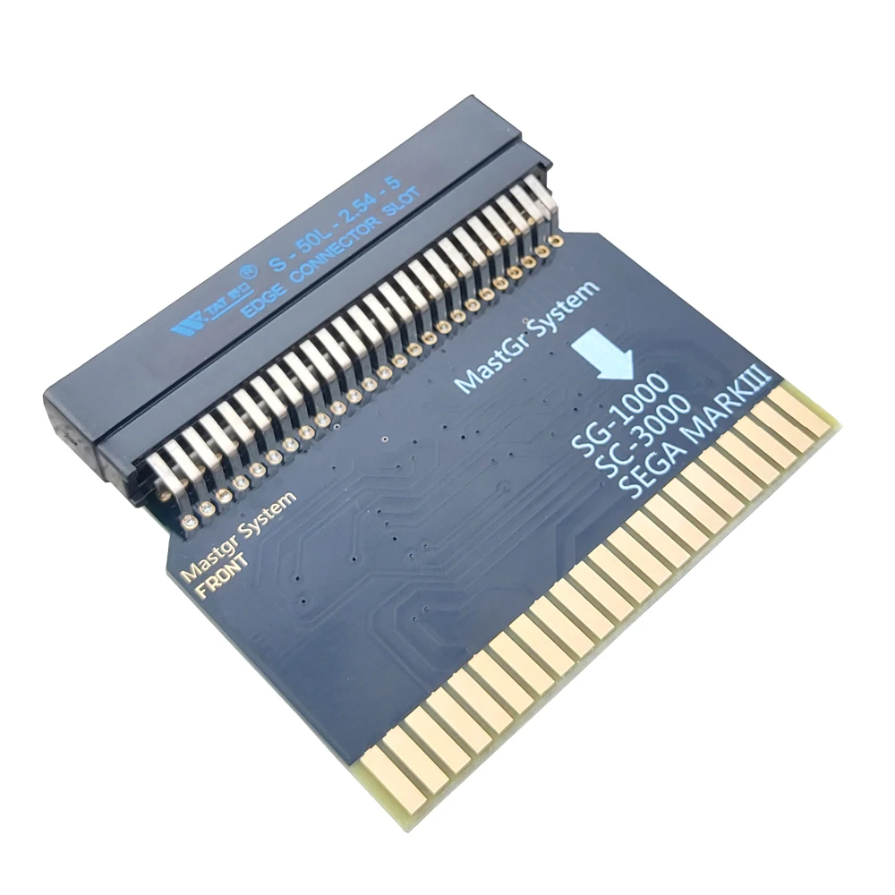 

Console adapter for SMS2 SG1000 Sega Master System to Sega MARK III (Japanese Version) SG-1000 SC-3000