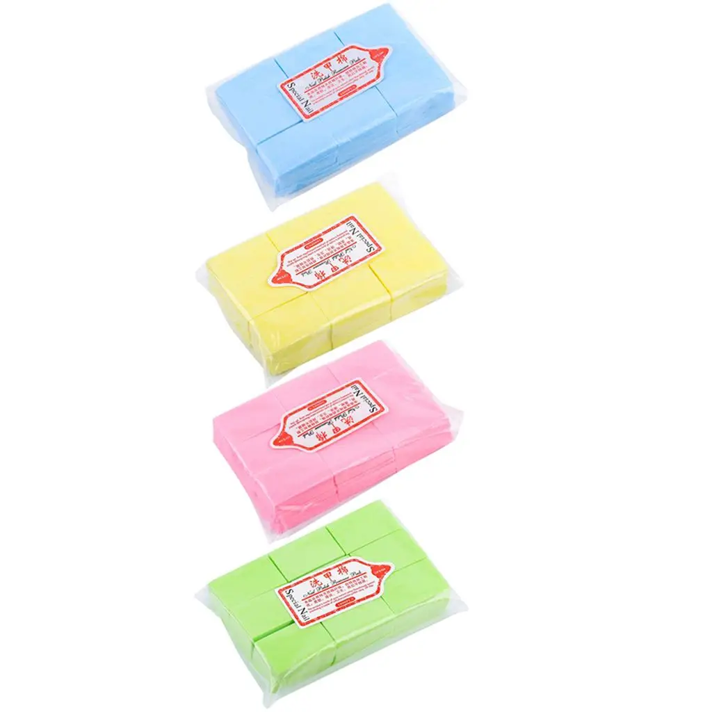 Lingettes en Coton pour Dissolvant de Verhéritage à Ongles, Tampons Doux Absorbants pour Manucure, Maquillage, Cosmétique, Différentes Couleurs, 600x