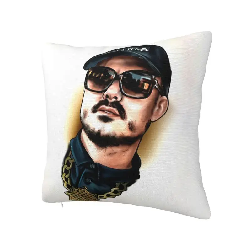 Spanish Rapper Dellafuente Pillow Home Decorative Cute Cushions for Sofa Square Pillowcase