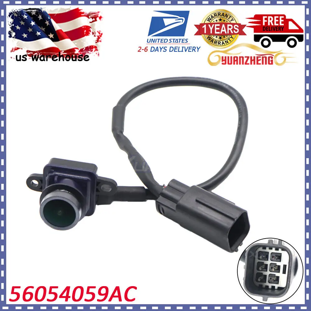 NEW 56054059AC Reverse Assist Rear View Backup Aid Parking Camera for 11-13 Jeep Grand Cherokee Dodge Durango 5.7L 3.6L 6.4