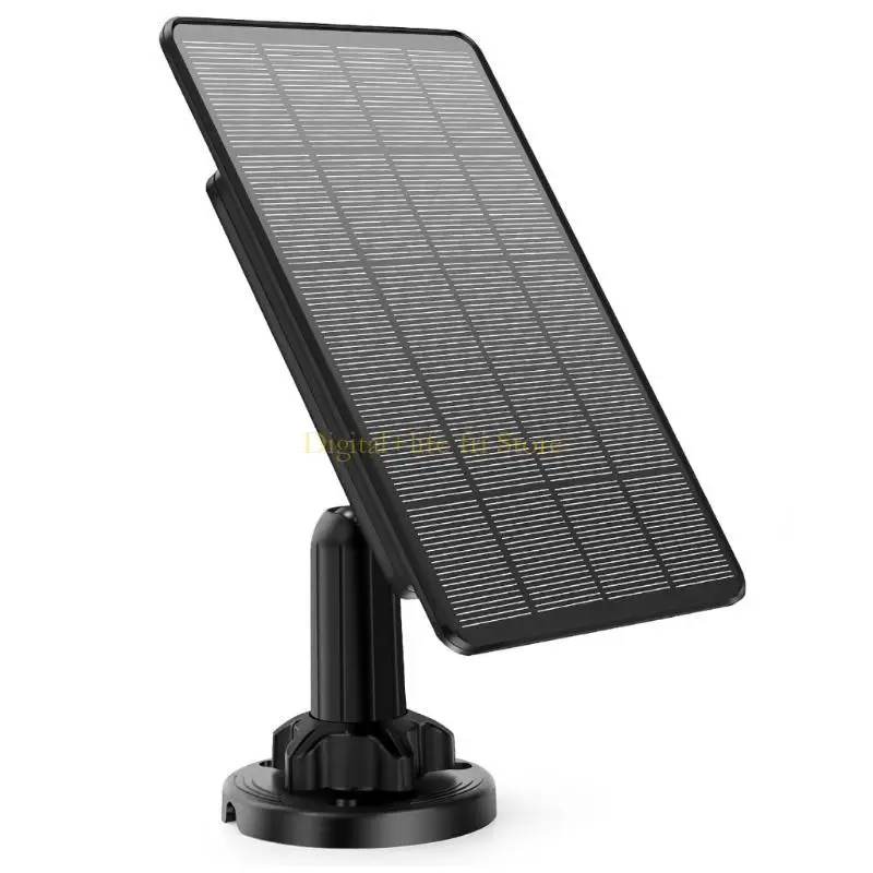 

E06D Solar Panel for Outdoor Cameras with 3meters Power Cord 4000mAh 6V 3.5x1.35mm