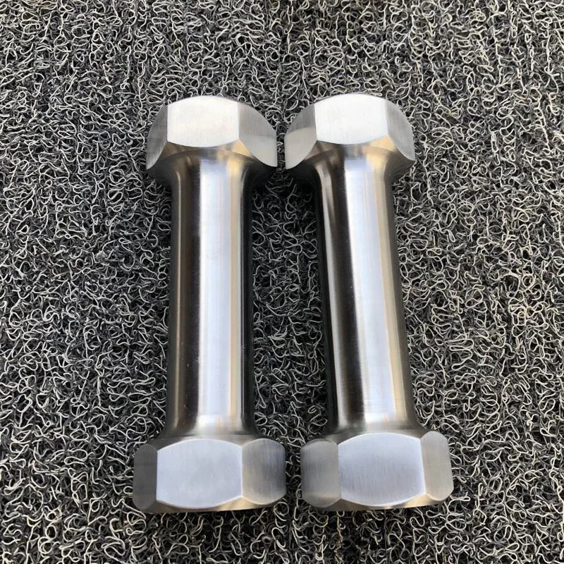 1kg Each, Boxing Training, Odorless, Rustproof, Washable Fitness Hand Weigh - 2PCS 304 Stainless Steel Hexagonal Solid Dumbbells
