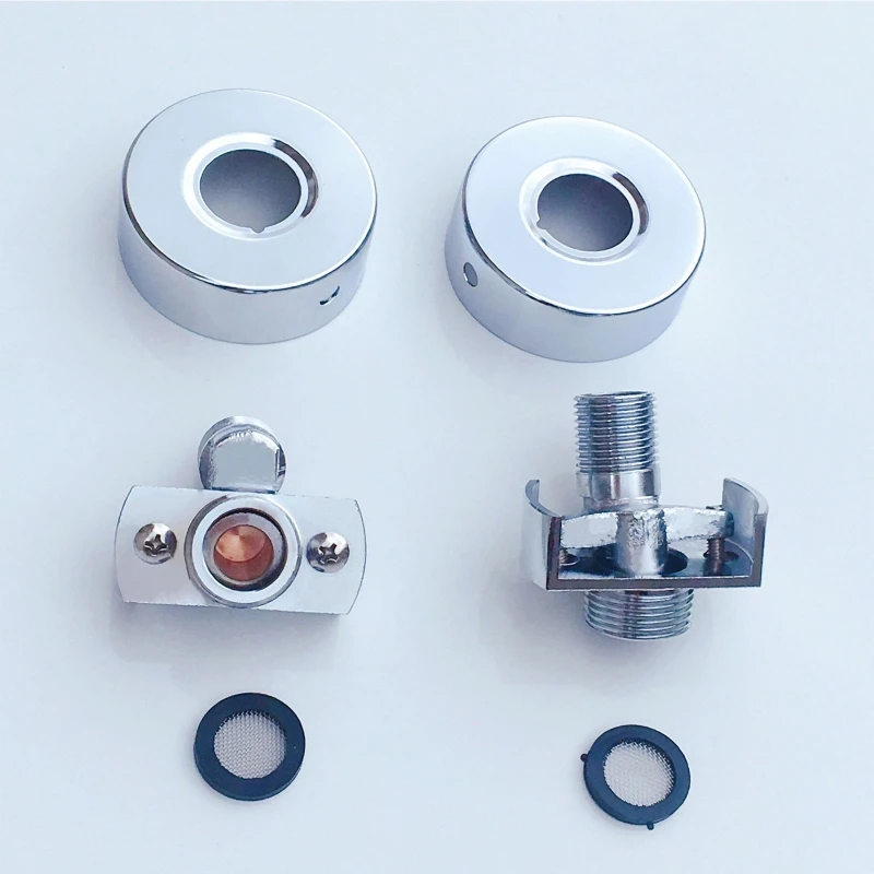 40 Degree Adjustable Wall Mounted Faucet Copper Angled Curved Foot Eccentric Screw Corner for Adjust Angle Of Intake Pipe