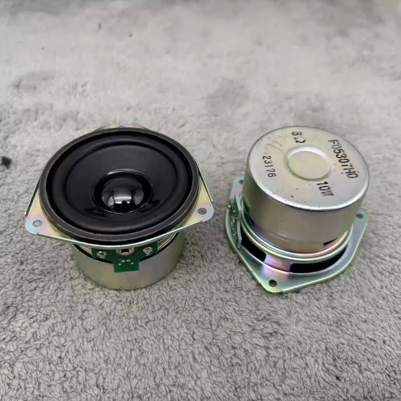 GHXAMP Kualitas Tinggi 2.5 Inci 65Mm Jangkauan Penuh Speaker Jarak Menengah Sisi Kain Penutup Anti Magnetik untuk Panasonic 8 Ohm 10W 2 Buah