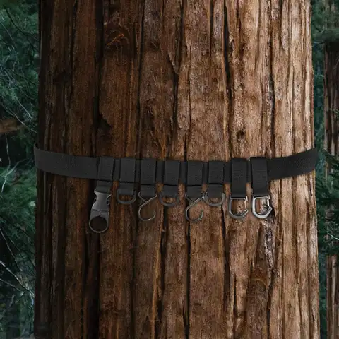 트리 스탠드 스트랩 기어 행거 Treestands Quiver Hunting Gears용 멀티 후크 Best5 트리 스탠드 스트랩 기어 행거 Treestands Quiver Hunting Gears용 멀티 후크 Best5