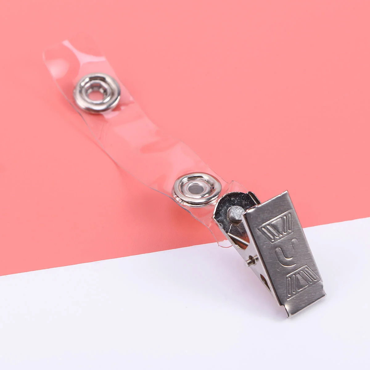

100pcs Retractable Badge Reels Chest Card Clip with Belt for ID Holder Name Tags Keys Office Students Workers Nurses