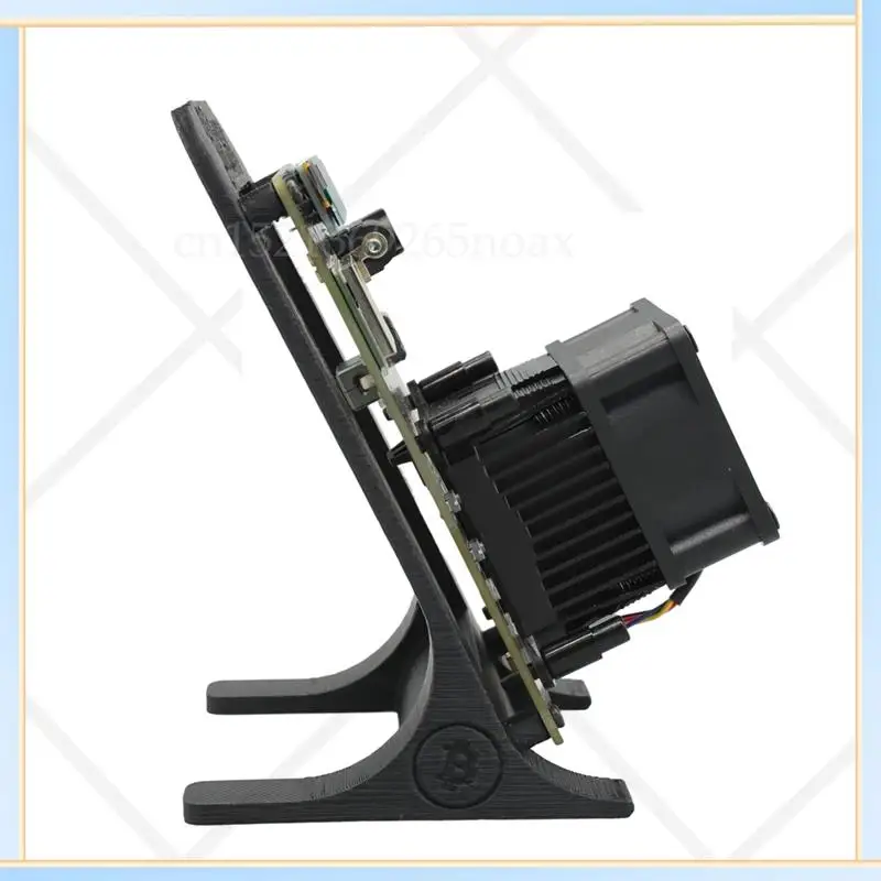 

-SPOR Bitaxe Gamma 601 BTC Solo Miner Wth Stand 1.2TH/S 18W BM1370 Asic Chip From Antminer S21 Pro Bitcoin BTC Miner EU PLUG