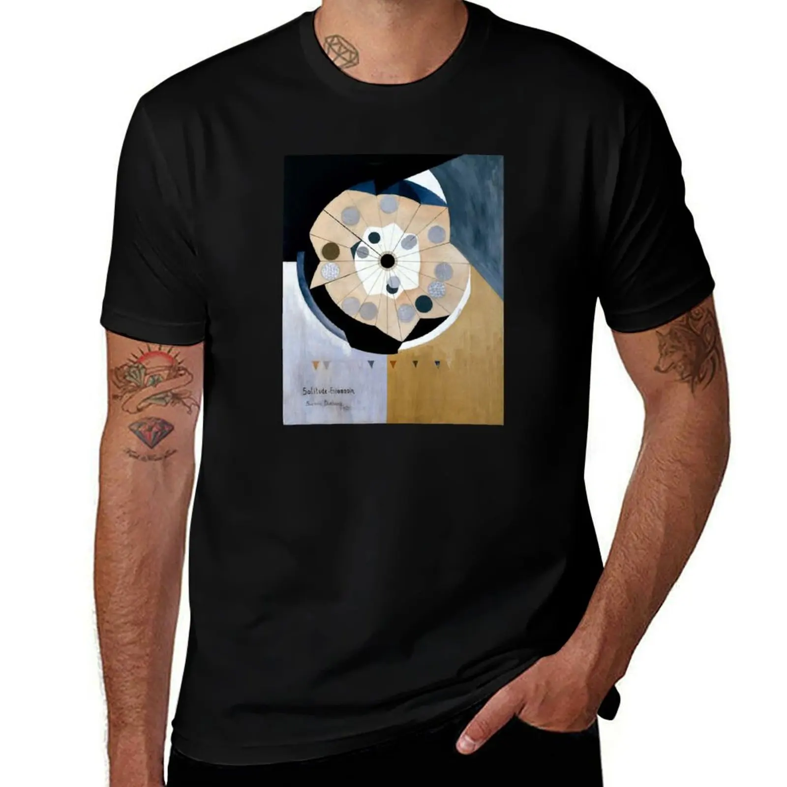 Favourite Artist - Funnel of Solitude - Suzanne Duchamp T-Shirt Holiday Casual Short Sleeve Top T-Shirt