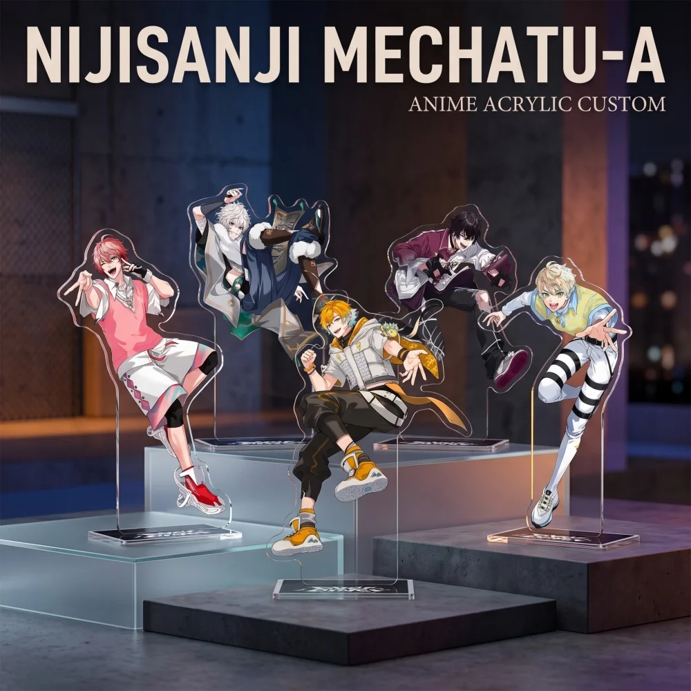 Nijisanji Mechatu A 1st Live Over Drive Acrylic Stand Keychain Rito Usami Saiki Ittetsu Sho Hoshirube Anime Merch
