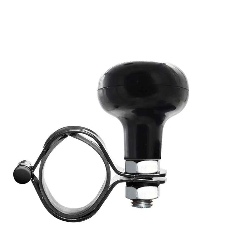 ABS Steering Wheel Spinner Knob Rotating Adapter Steering Wheel Ball Handle Black Car Turning Car Accessories Automobile