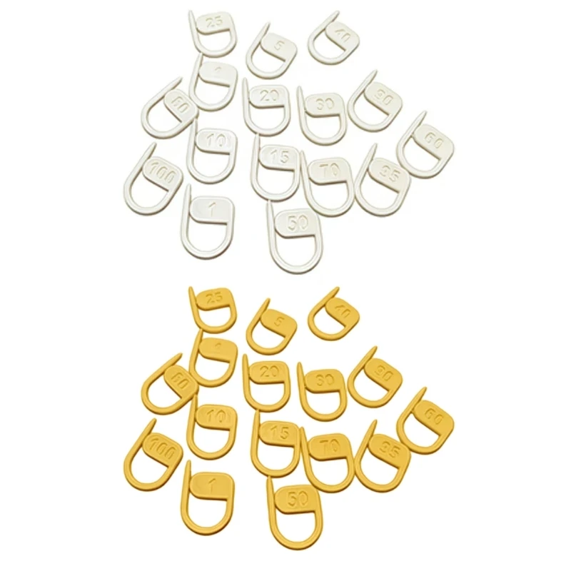 Plastic Stitching Markers for Crochet Knitting and Dressmaking Garment Making