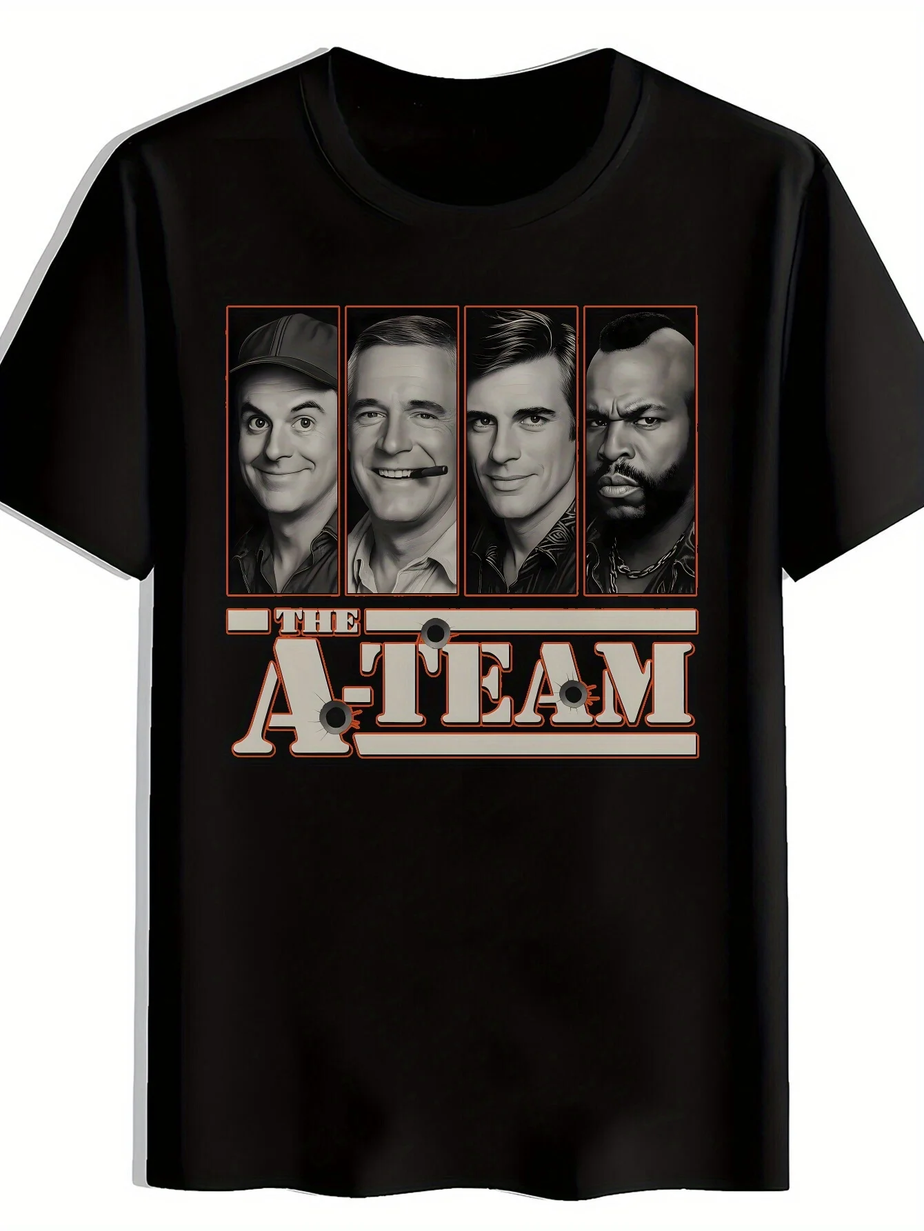 

A Printed Men's T-shirt Featuring Elements From Film and TV Shows - A Must-have for Summer, for Travel or A Date.