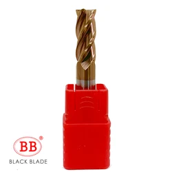 BB 2F 4F Carbide End Mill 1.1mm -25mm CNC Cutter Mini Tool 4 Flute Metal Steel Wood Cutter ISO