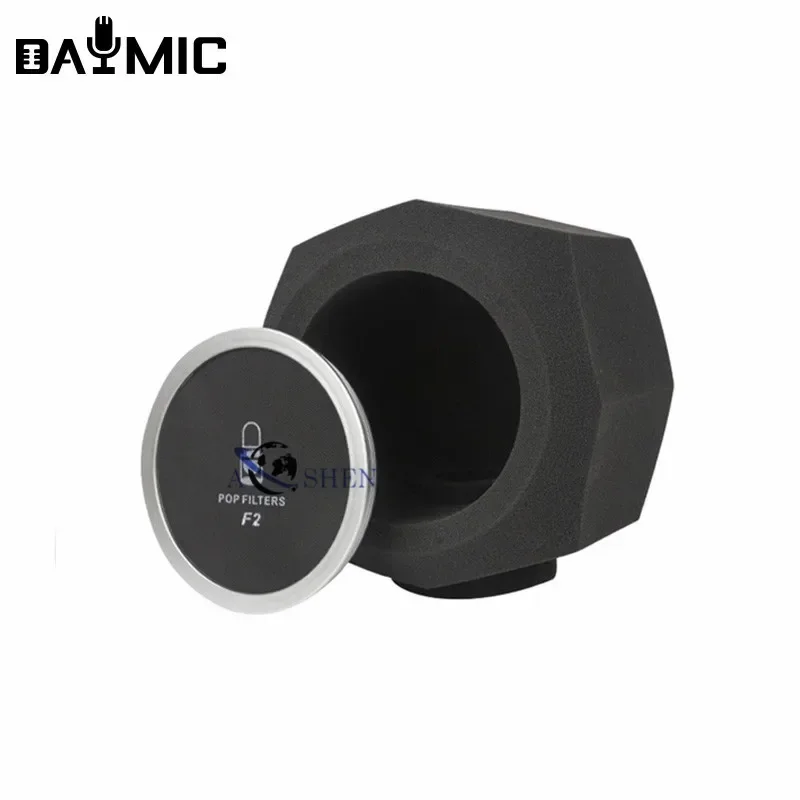 Professional Studio Mic foam WindScreen shield  blimp Soundproof Room Noise cancelling Recording Microphone sponge Cover