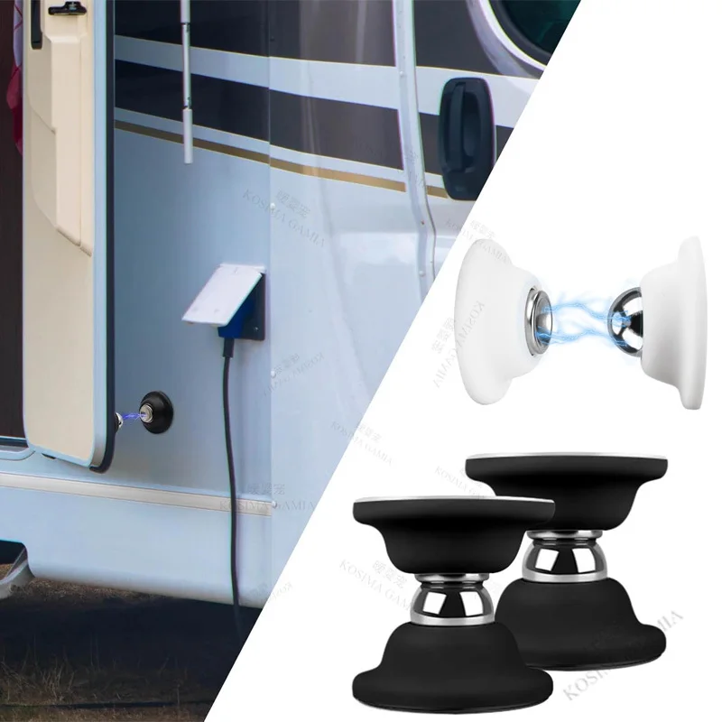 

RV Door Retainer Magnetic Door Catch Stop Retaining Catch Latch For RV Caravan Camper Motorhome Boat Door Holder OEM Fit