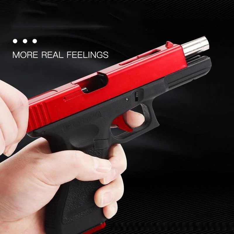 Children's Glock Empty Chamber Hanging Machine Gun Toy Gun Quick Release Manual Boy Q1 Children's Lower Magazine