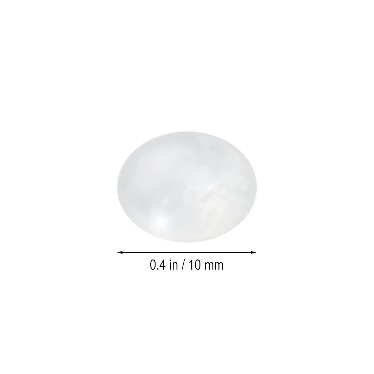 100Pcs Clear Silicone Bumper Pads for Furniture Protection Scratch Resistant Rubber Feet Pads Anti Slip Absorber Damper