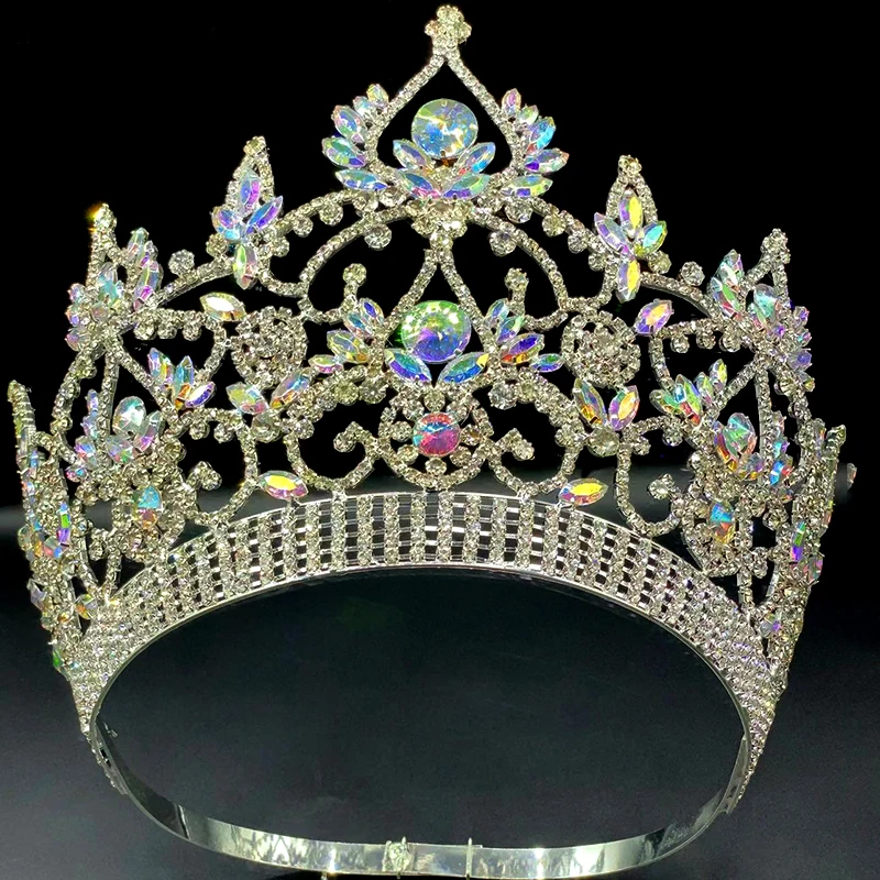 

Hair Jewelry Accessories For Party Prom Shows Headwear Pageant Crown Tiaras