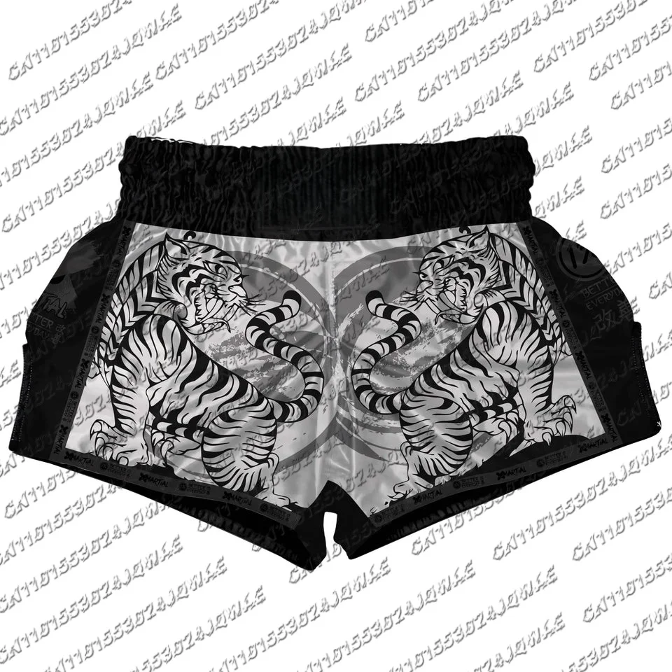 2026 Sommer-Boxshorts, Mixed Martial Arts Trainingsshorts, Kampfshorts, Fitness-Shorts, Muay Thai Stoßdämpfende Boxshorts – Detail 3