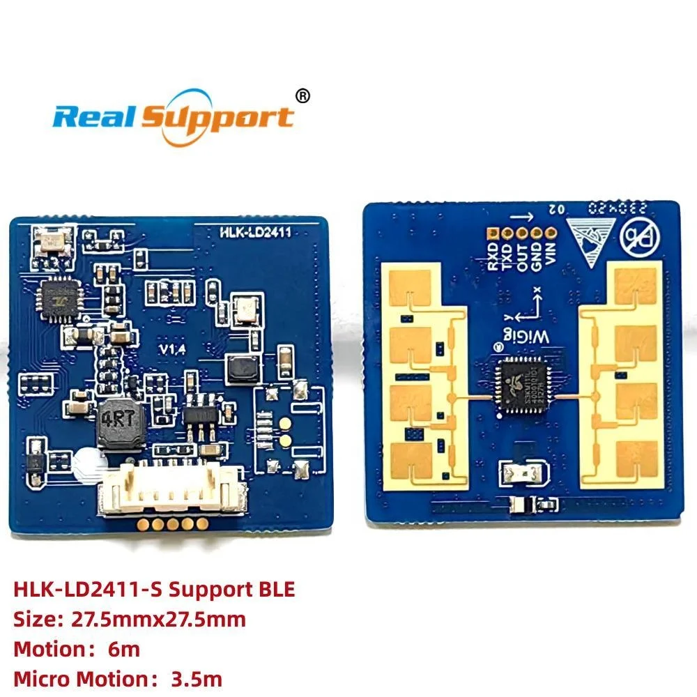 LD2411S HLK-LD2411S mmWave 24G Radar Ranging HLK-LD2411-S Distance Detection Radar Sensor Module