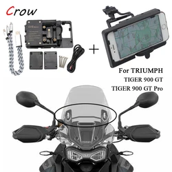 For TRIUMPH TIGER 900 900GT 900 GT Pro Tiger 900gt pro 2020 Stand Holder Phone Mobile Phone GPS Plate Bracket Phone Holder USB