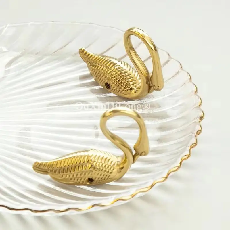 

8PCS Solid Brass Swan Furniture Pulls Handles Drawer Knobs Cupboard Wardrobe Closet Dresser Cabinet Door Pulls