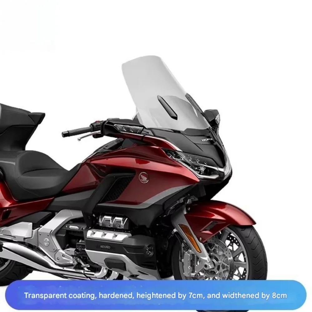 

For Honda GL1800 High Definition Scooter Windshield Modified Heightened Wide Front Wind Screen Chest Protector Rain Shield