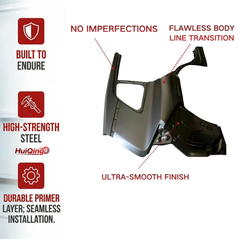 Durable Rear Quarter Panel Aftermarket Auto Body Components Suitable 2025