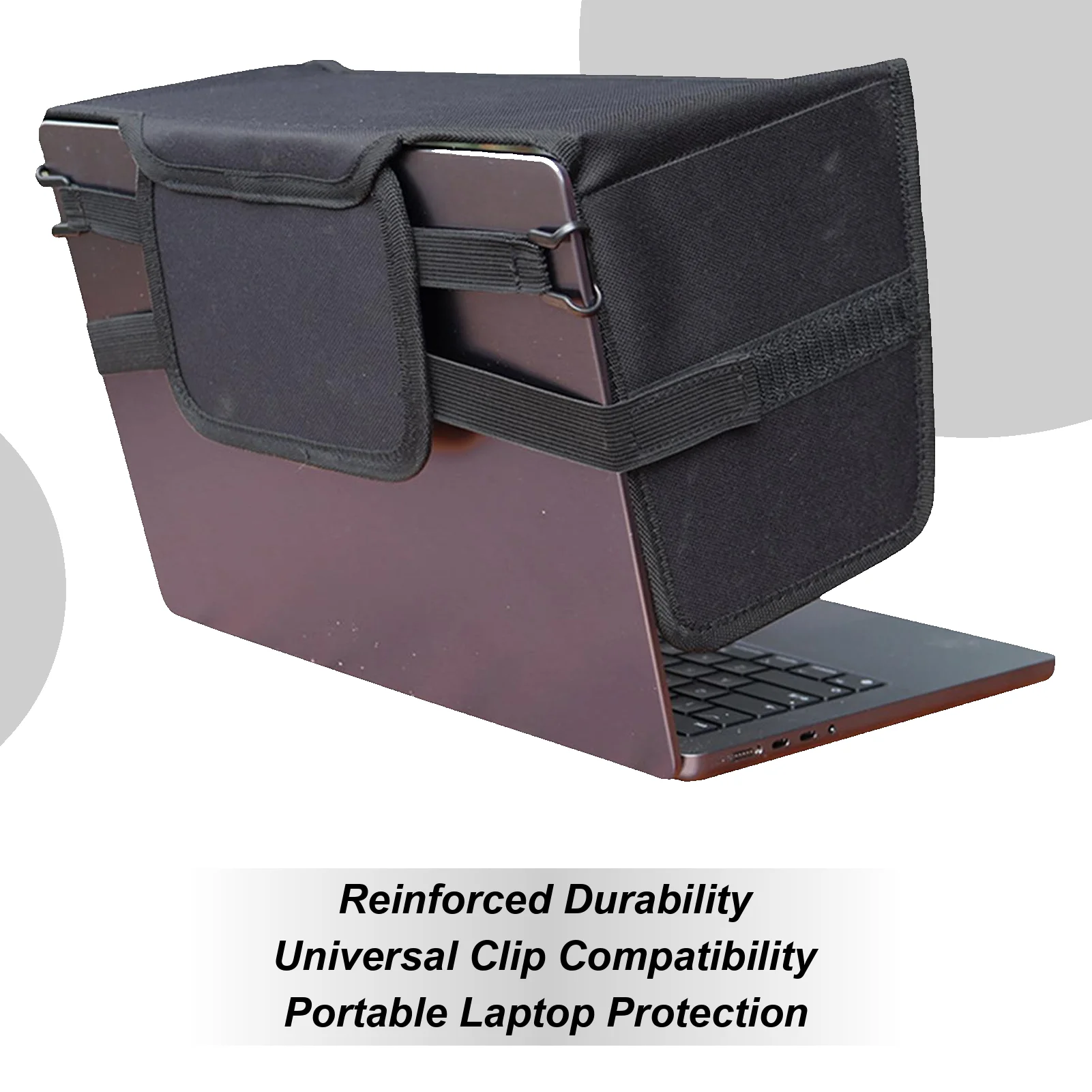 Outdoor Laptop Sunshade PC Foldable Privacy Screen Anti Glare Computer Protective Cover Suitable For 13-16 Inch Laptops