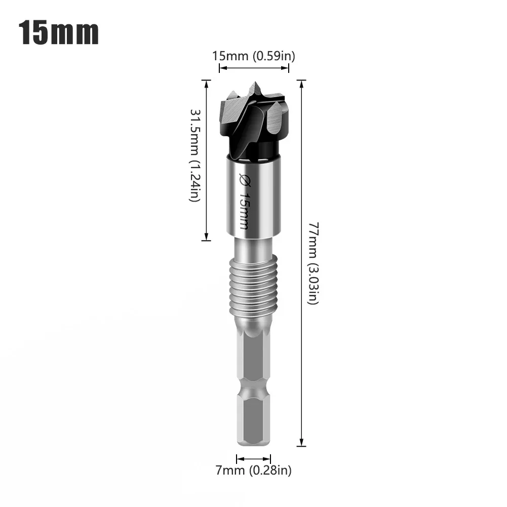 

Hole Drilling Guide Drill Bit Drilling Accessories Efficient Woodworking Long-lasting Durability Efficient Hinge Drilling Tool