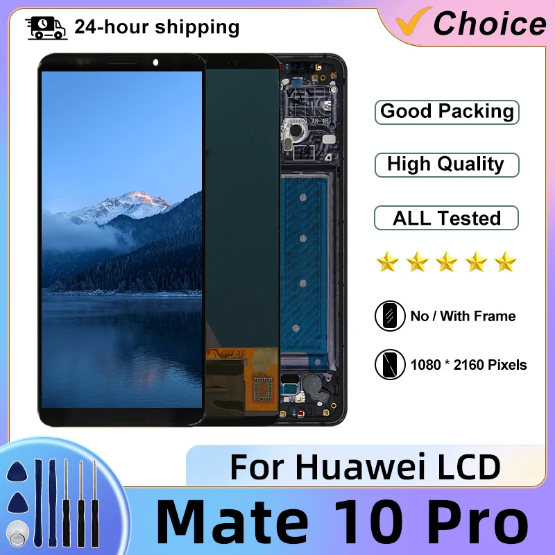 CHOICE OLED For Huawei Mate 10 Pro LCD BLA-L29 BLA-L09 BLA-AL00 Display Touch Screen For HUAWEI Mate 10 Pro Replacement Parts