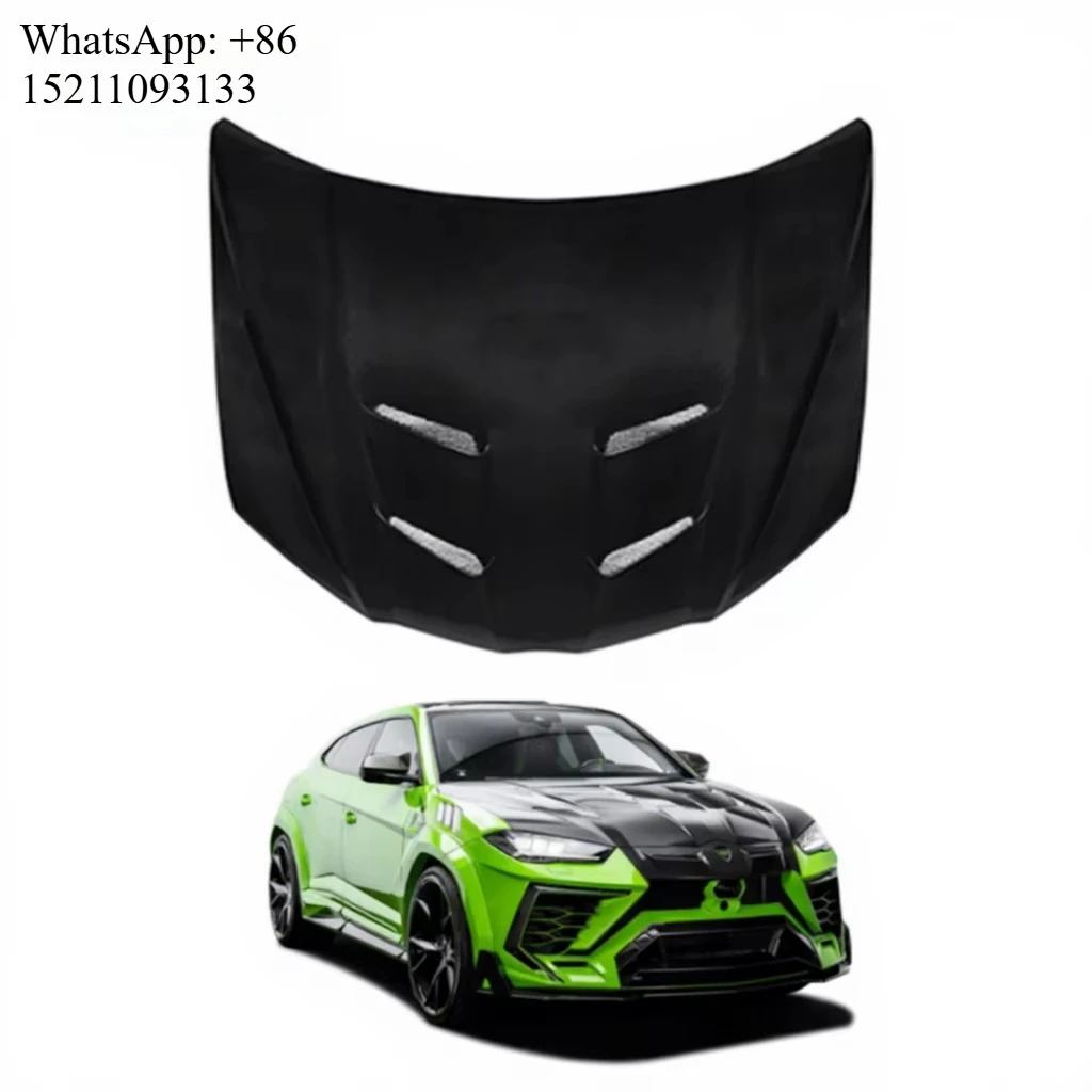 URUS Front Bumper Carbon Fiber Real Carbon Dry Carbon Black Protection Full Set Car Body Kit High Quality Easy