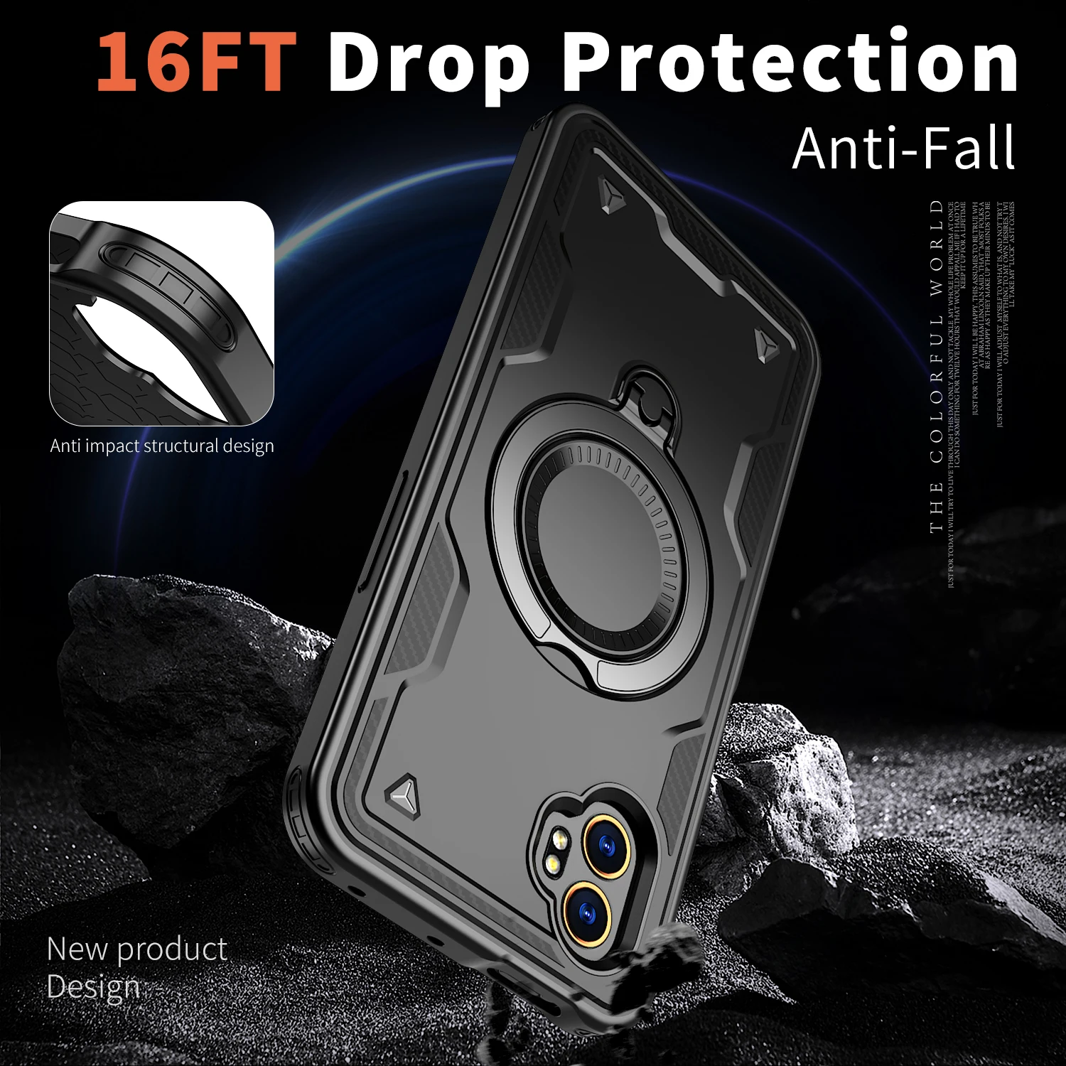 حافظة حماية ثقيلة غير قابلة للانزلاق لهاتف سامسونج جالاكسي Xcover 7 Pro S25 FE A17 5G S24 S23 Ultra S22 Plus A56 A55 A35 A36 A15 A16