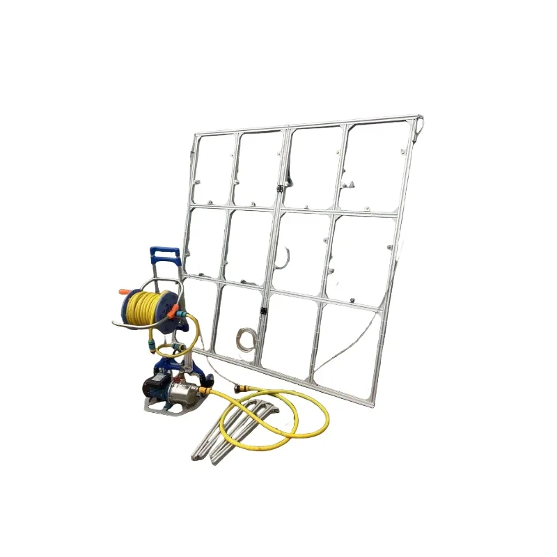 On-site water spraying device, suitable for water tightness testing of curtain wall doors and windows, specializing