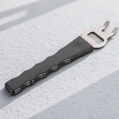 

Grill Crowbar Heat Resistant Plastic Handle Stainless Steel Bbq Net Rack Gripper Practical Kitchen Tool Bottle Opener