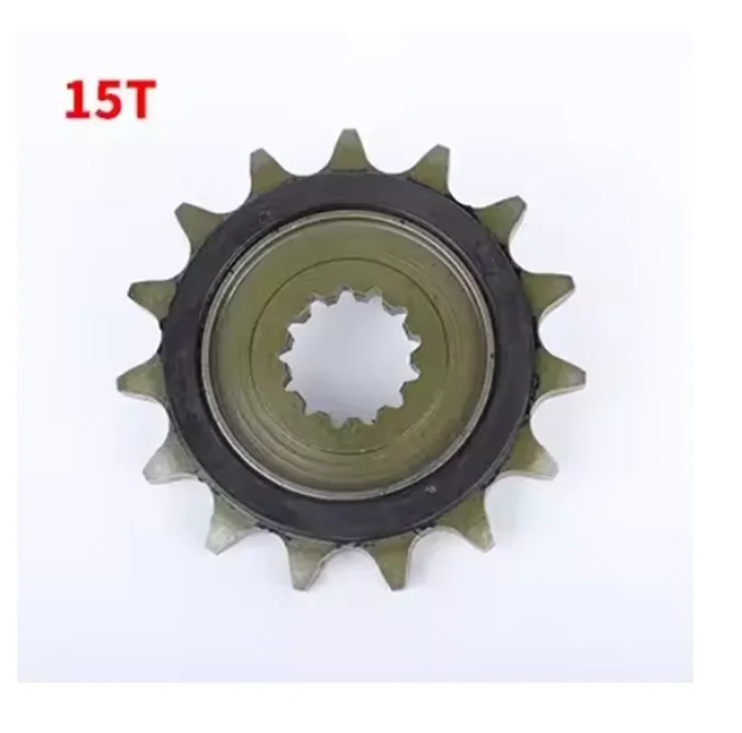 15T For CFMOTO 450MT 450mt 450 MT Small Silent Durable Motorcycle Front Sprocket Chain Wheel Front Fly Wheel Pinion