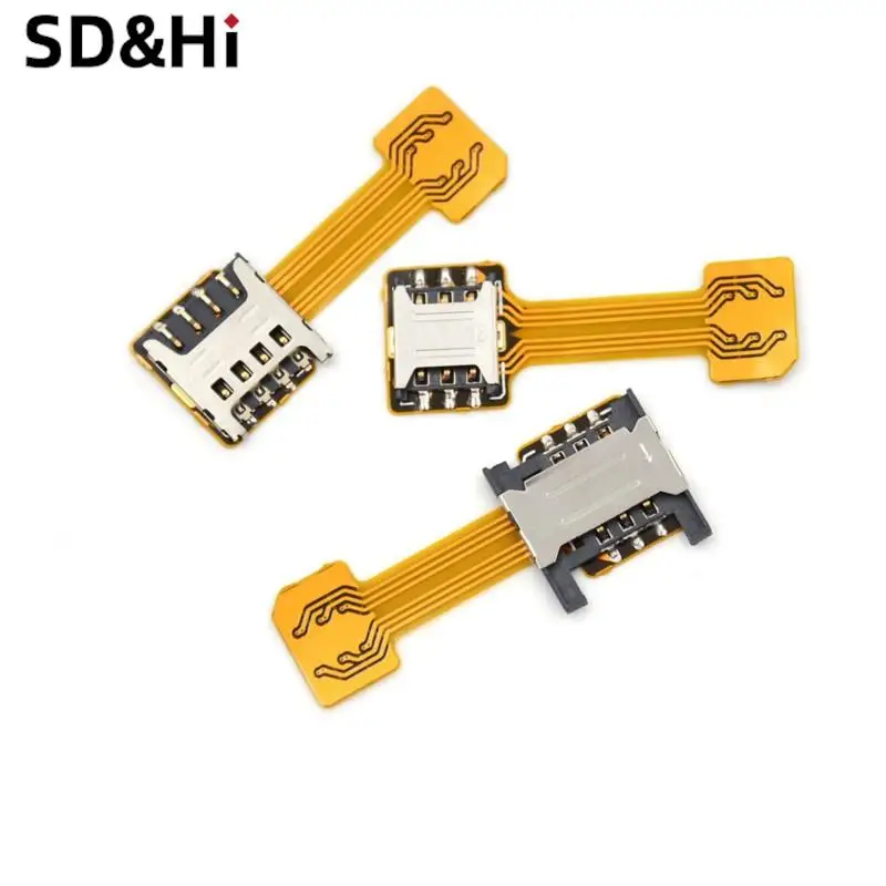 1pc Adapter For Xiaomi/Redmi For Samsung/Huawei Hybrid Double Dual Sim Card Adapter Micro SD Nano Sim Extension